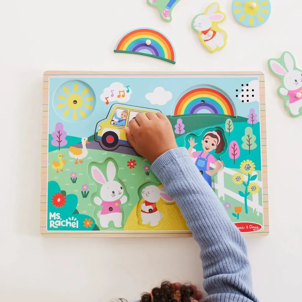 Melissa and Doug Ms Rachel Wooden Song Puzzle