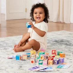 Melissa and Doug Ms Rachel Wooden Learning Blocks
