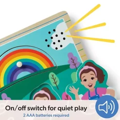 Melissa and Doug Ms. Rachel 6 Piece Wooden Song Puzzle