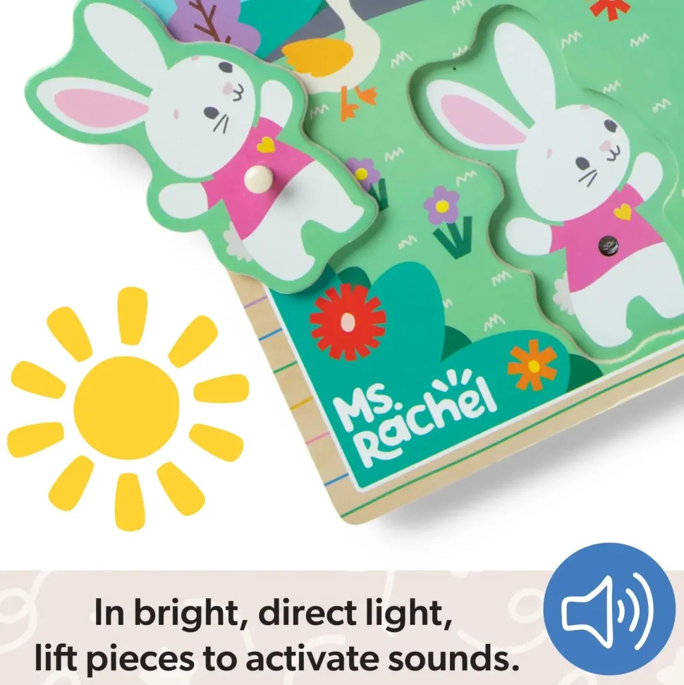 Melissa and Doug Ms Rachel Wooden Song Puzzle