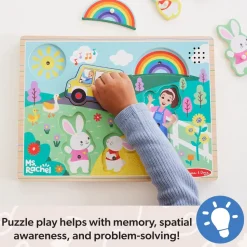 Melissa and Doug Ms Rachel Wooden Song Puzzle