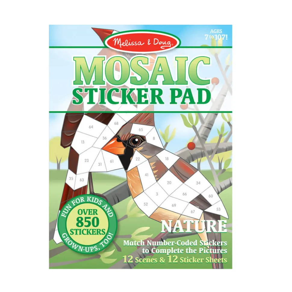 Melissa and Doug Nature Mosaic Sticker Pad
