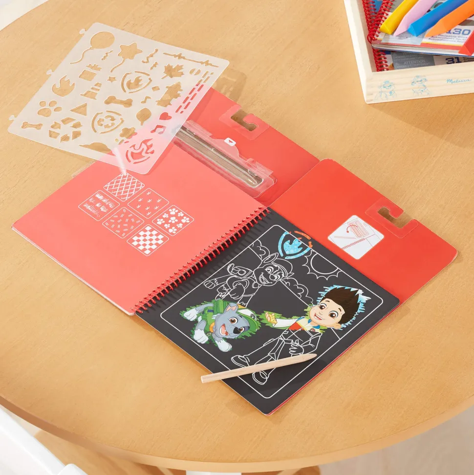 Melissa and Doug PAW Patrol Marshall Scratch Art Pad