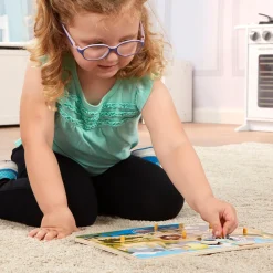 Melissa and Doug Safari 7 Piece Peg Puzzle