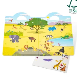 Melissa and Doug Safari Puffy Sticker Play Set