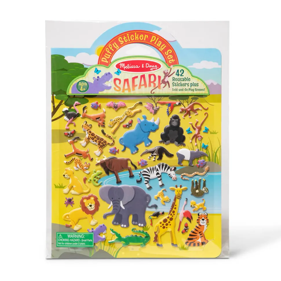 Melissa and Doug Safari Puffy Sticker Play Set