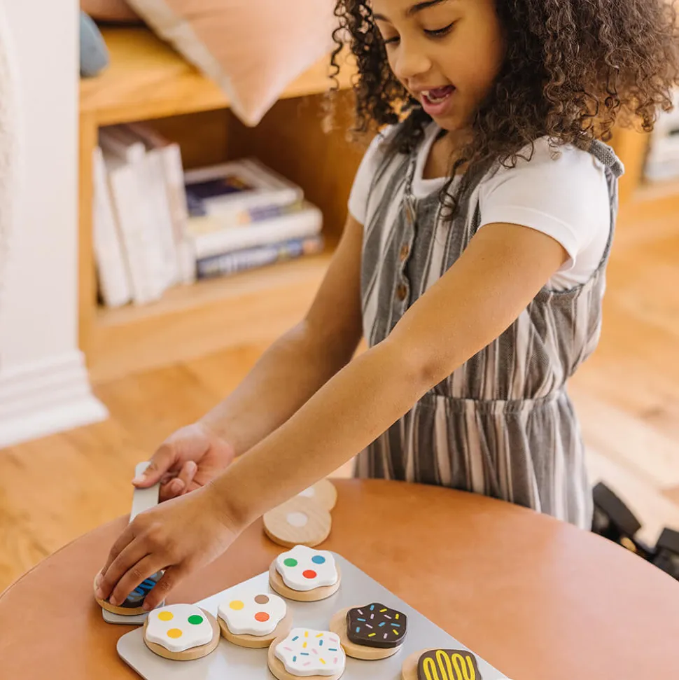 Melissa and Doug Slice and Bake Cookie Wooden Food Play Set