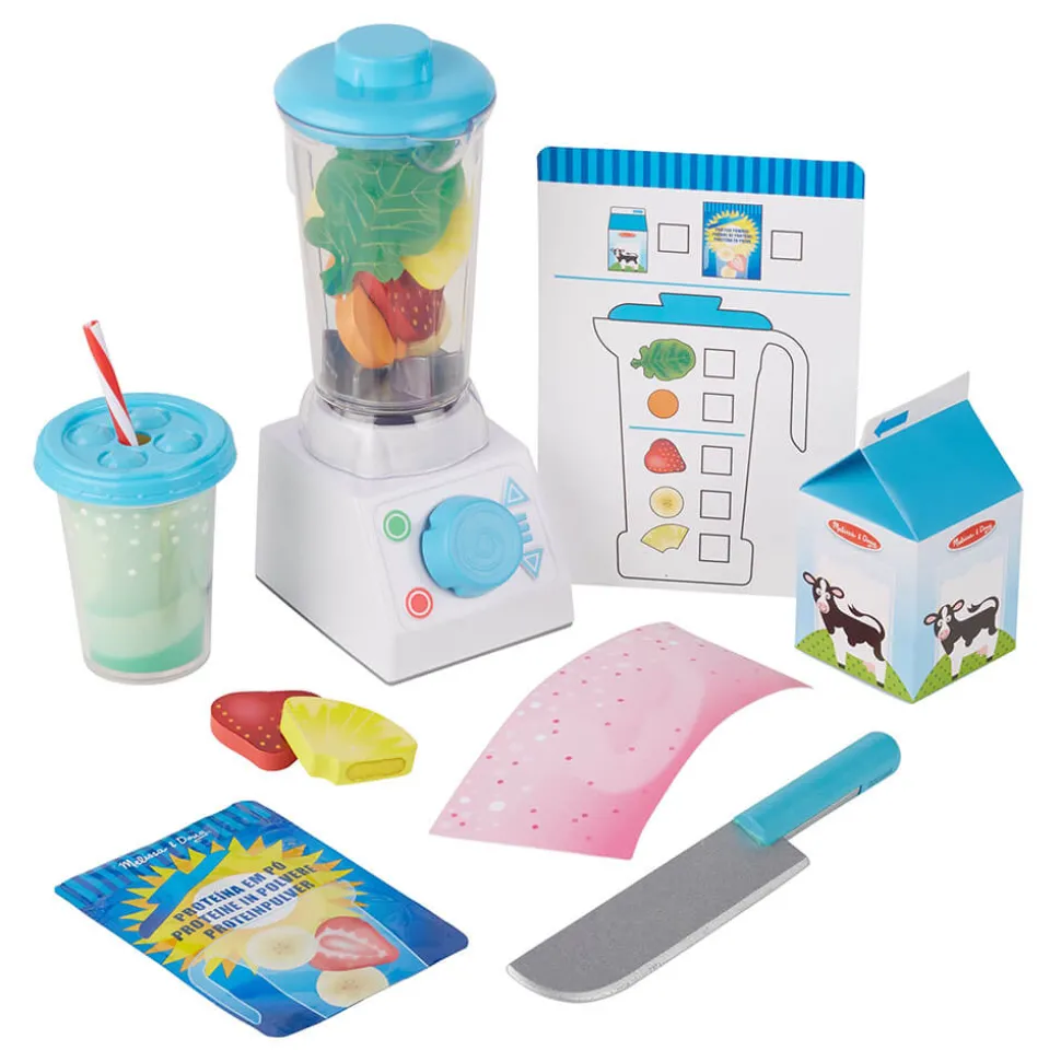 Melissa and Doug Smoothie Maker Blender Play Set