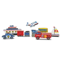 Melissa and Doug Vehicles 9 Piece Chunky Puzzle