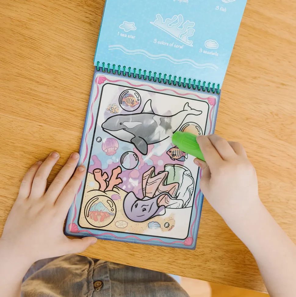 Melissa and Doug Water Wow! Animals Water-Reveal On the Go Travel Acti