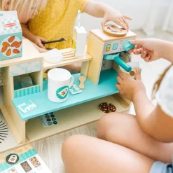 Melissa and Doug Wooden Cafe Barista Coffee Shop