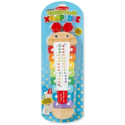 Melissa and Doug Wooden Caterpillar Xylophone Classic Toy