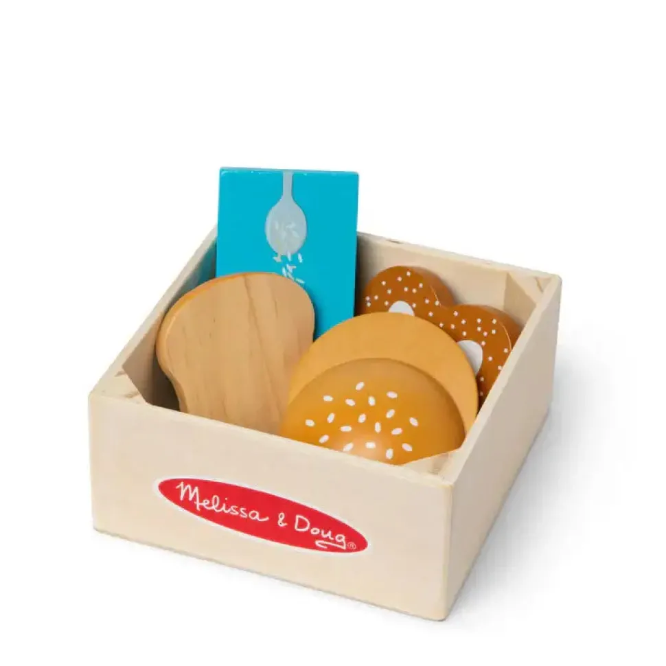 Melissa and Doug Wooden Food Groups Grains Play Set