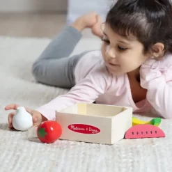 Melissa and Doug Wooden Food Groups Produce Play Set