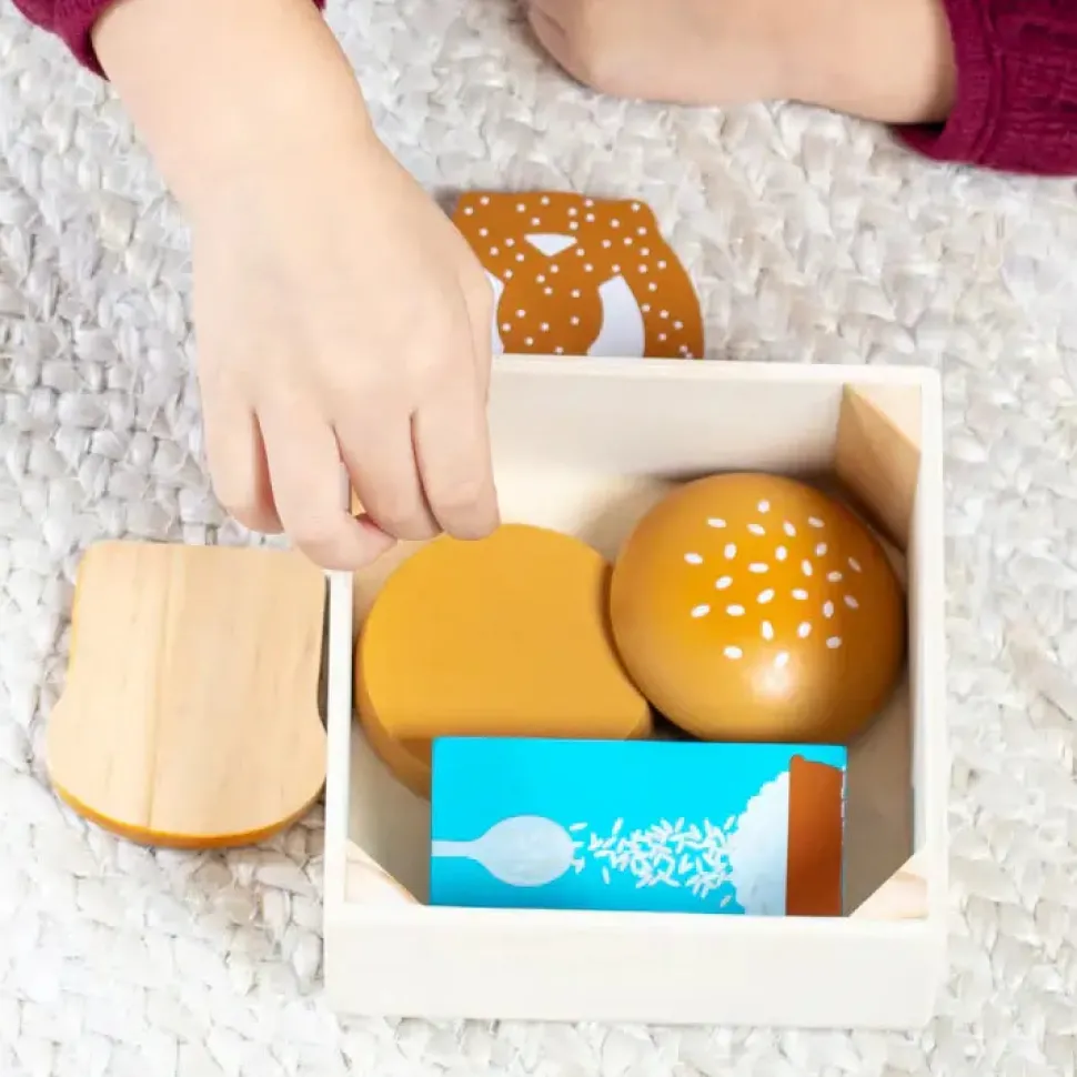 Melissa and Doug Wooden Food Groups Grains Play Set