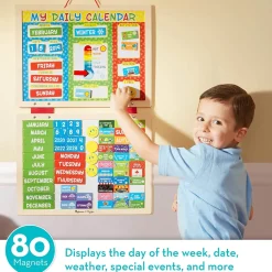 Melissa&Doug My Daily Magnetic Calendar Set