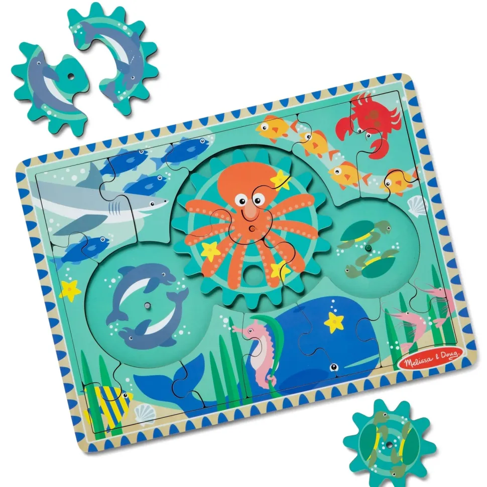Melissa&Doug Wooden Underwater Gear Puzzle