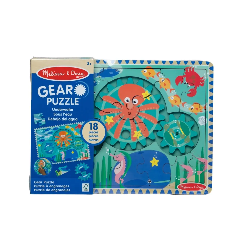 Melissa&Doug Wooden Underwater Gear Puzzle