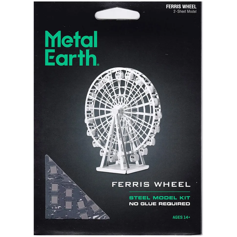 Metal Earth Ferris Wheel 2 Sheet Metal Model Kit