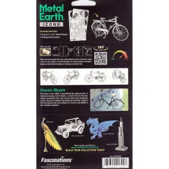 Metal Earth Iconx Classic Bicycle 2 Sheet Metal Model Kit