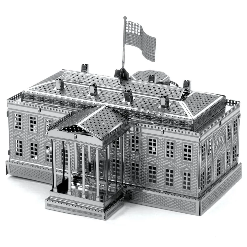Metal Earth White House 2 Sheet Metal Model Kit