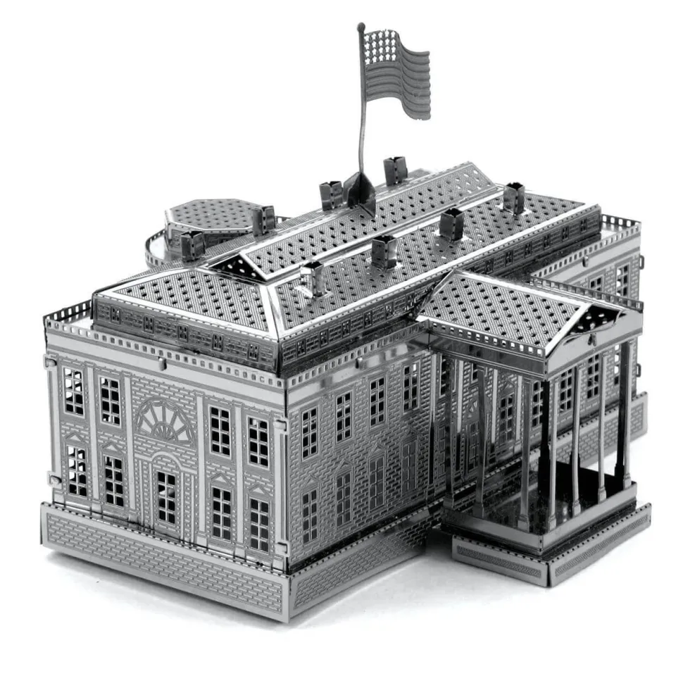 Metal Earth White House 2 Sheet Metal Model Kit