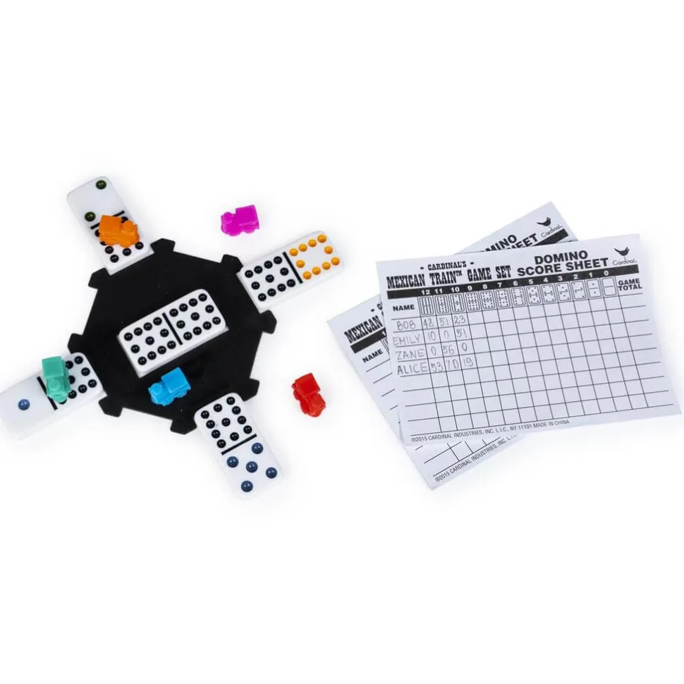 Mexican Train Dominoes with Carry Case