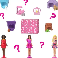 Mini Barbie Land House Yellow Water slide