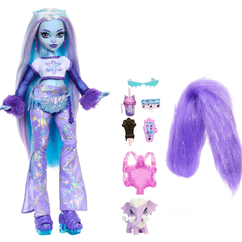 Monster High Abbey Bominable Yeti Fashion Doll With Accessories
