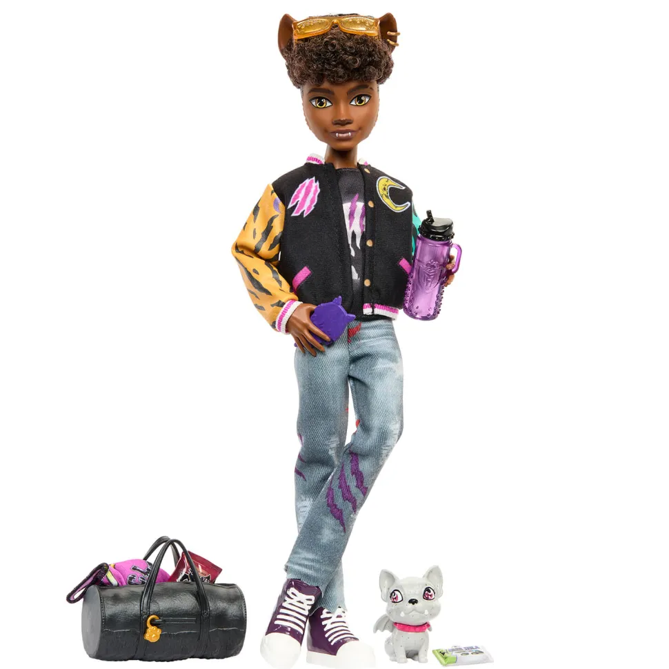 Monster High Clawd Wolf Doll With Pet