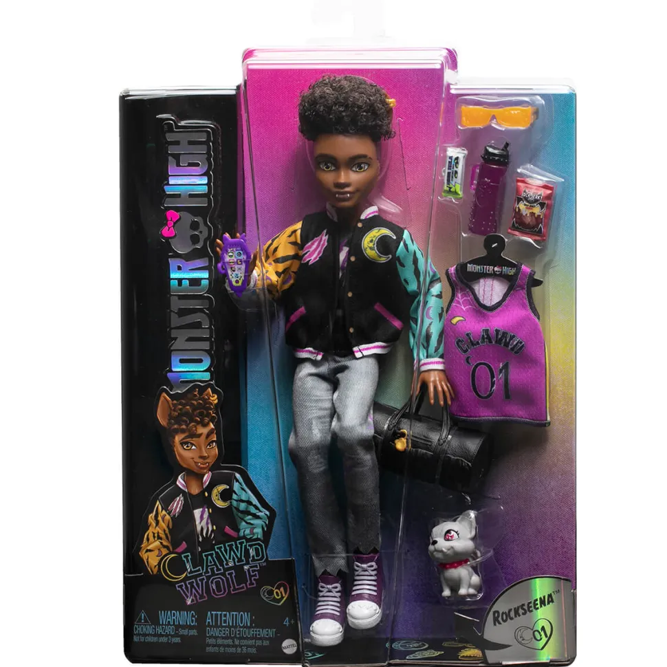 Monster High Clawd Wolf Doll With Pet