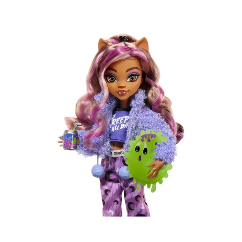 Monster High Creepover Party Clawdeen Wolf Fashion Doll Set