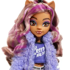 Monster High Creepover Party Clawdeen Wolf Fashion Doll Set