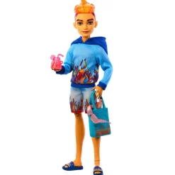 Monster High Scare-Adise Island Heath Burns Fashion Doll with Swimsuit