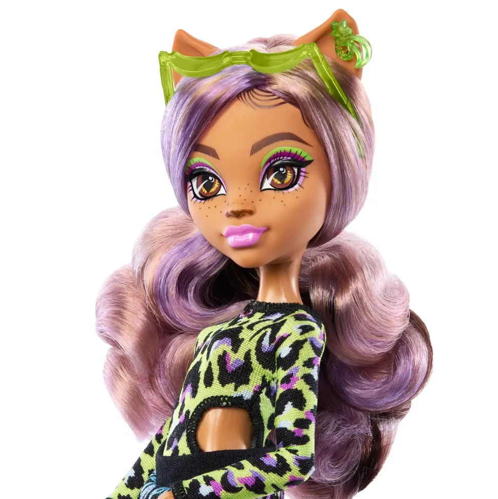 Monster High Scare-Adise Island Clawdeen Wolf Fashion Doll with Swimsu