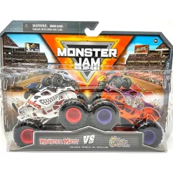 Monster Jam Monster Mutt vs Calavera Die-Cast 1:64 Scale Monster Truck