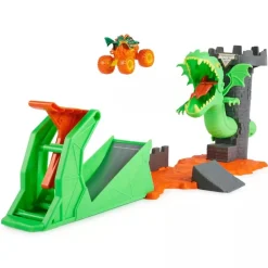 Monster Jam True Metal Dueling Dragon Playset