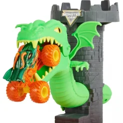 Monster Jam True Metal Dueling Dragon Playset
