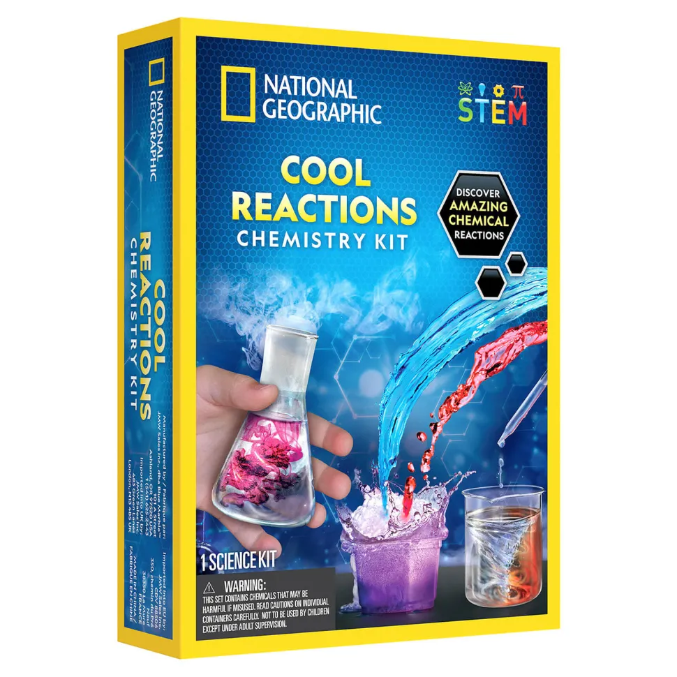 National Geographic Cool Reactions Chemistry Kit