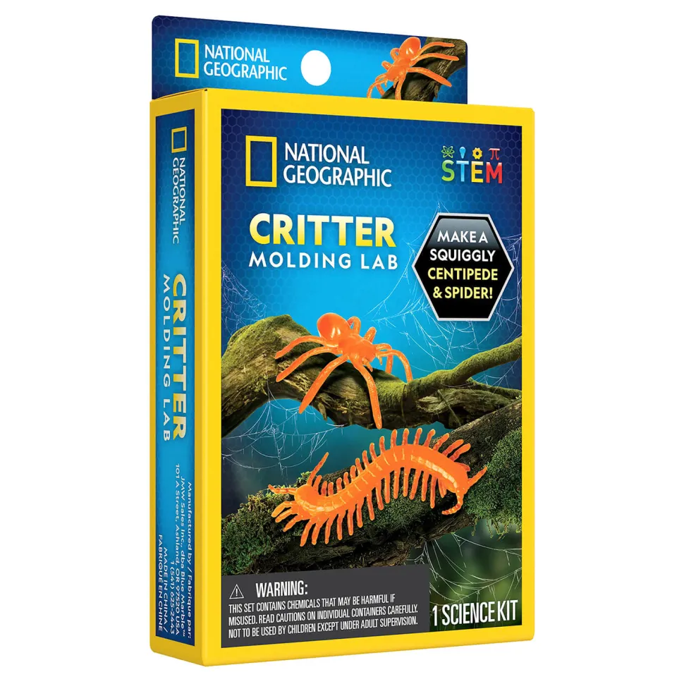 National Geographic Orange Critter Molding Lab Mini Kit
