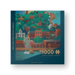 New England Puzzle Works Portland, Maine 1000 Piece Jigsaw Puzzle