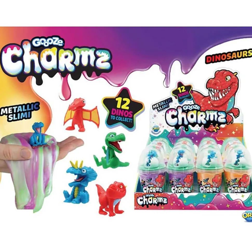 ORB Goooze Charmz Dino Slimi