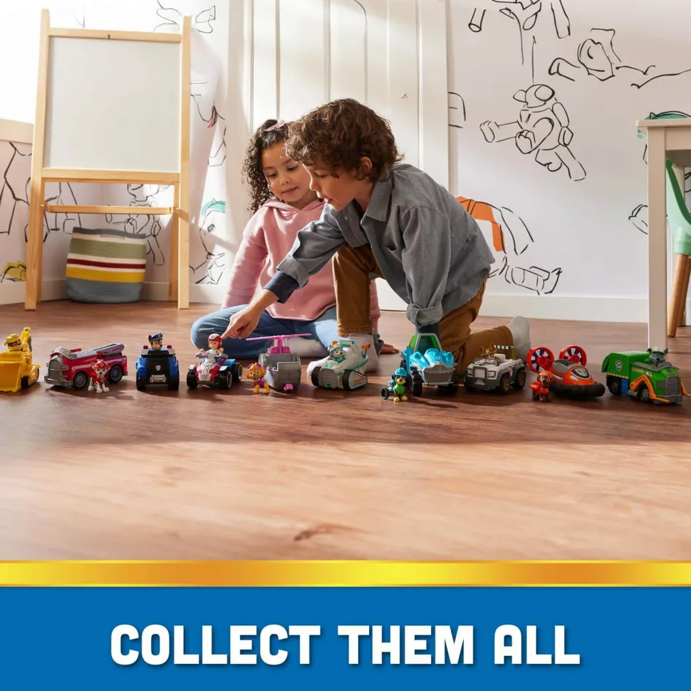 PAW Patrol Chase and Patrol Cruiser Figure Set