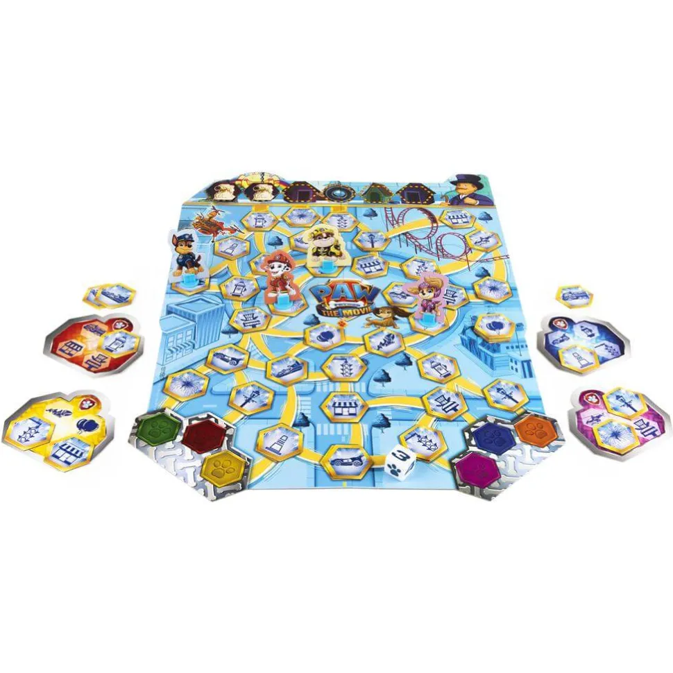 PAW Patrol The Movie The Adventure City Lookout Board Game