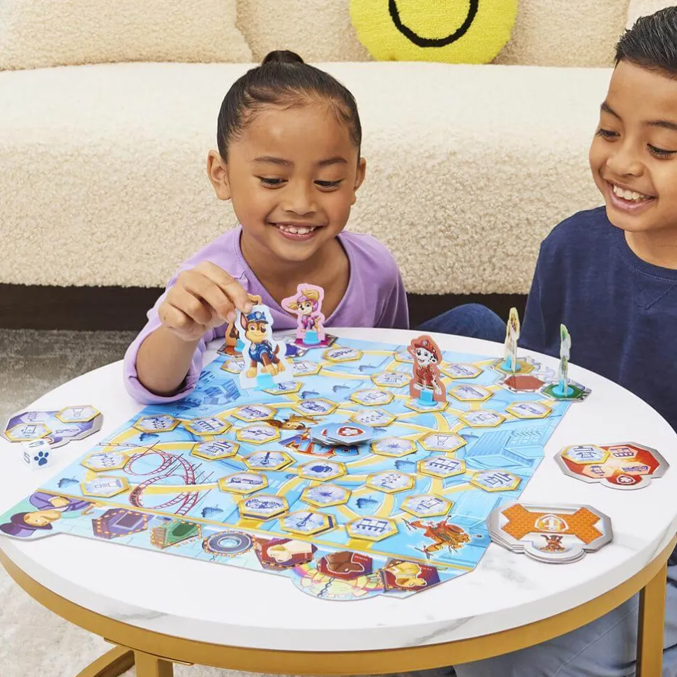 PAW Patrol The Movie The Adventure City Lookout Board Game