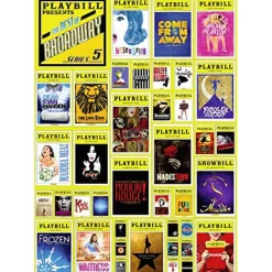 PLAYBILL Broadway Cover 1000 Piece Jigsaw Puzzle