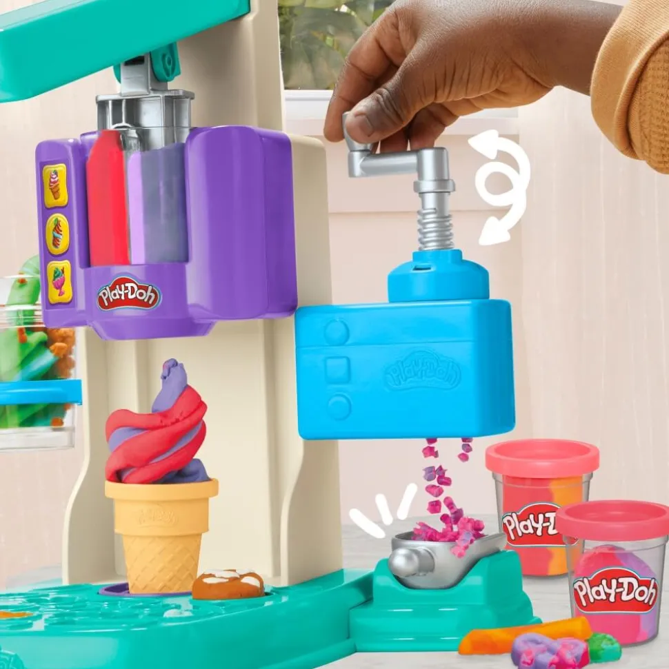 Play-Doh Rainbow Swirl Ice Cream Playset