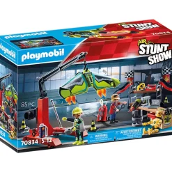 PLAYMOBIL Air Stunt Show Service Station Playset (70834)