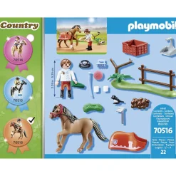 PLAYMOBIL Country Collectible Connemara Pony (70516)