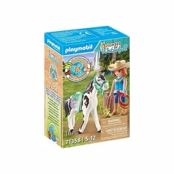 PLAYMOBIL Feeding Time with Ellie and Sawdust Playset